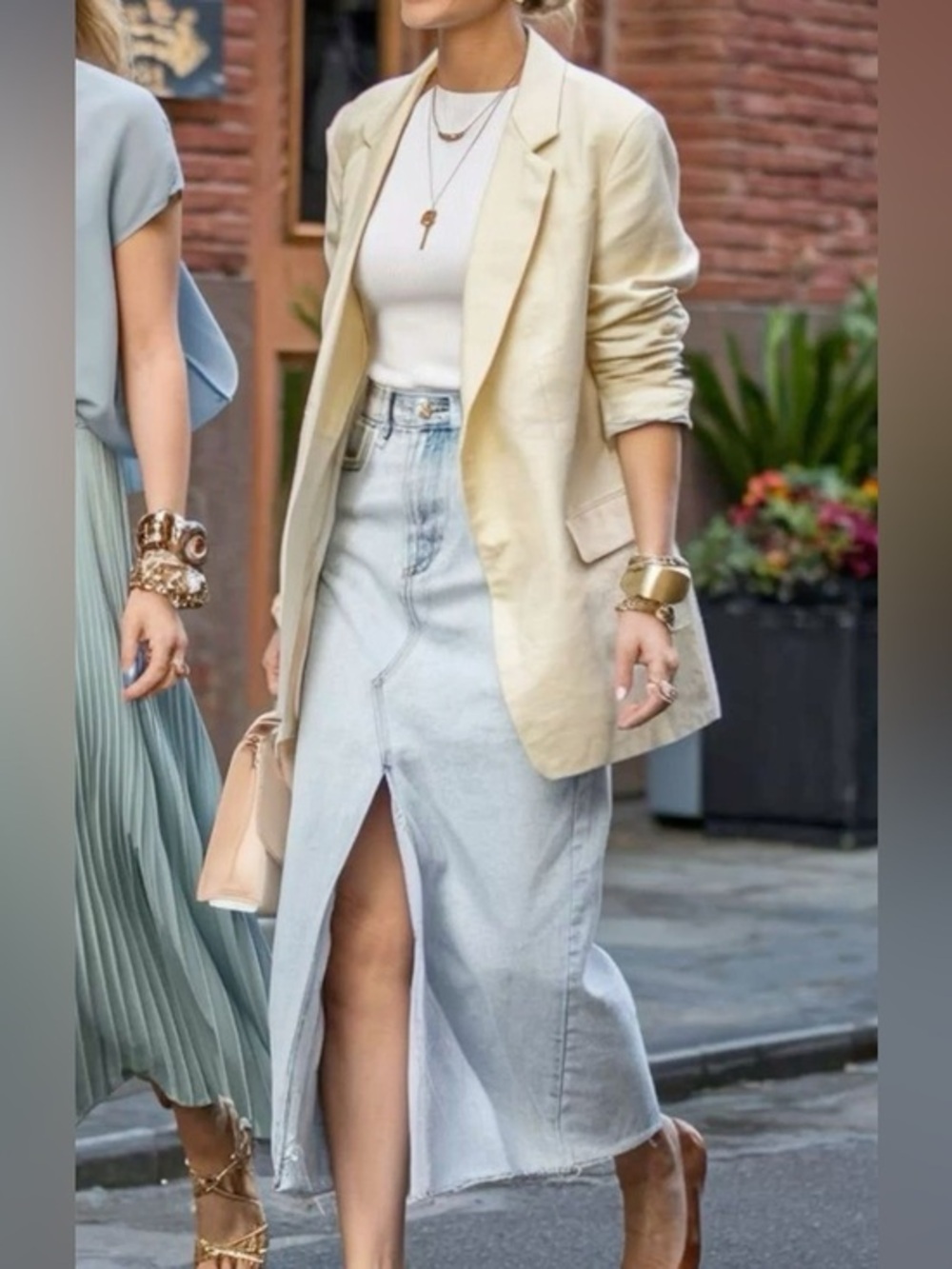 NWT Denim Skirt
